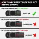 LASFIT Bed Mat for Toyota 2007-2021 Tundra 5.5FT/5.5'Truck Bed Mat All Weather 5.5 FT Bed Liner for Toyota Tundra 2021 2020 2019 2018-2007 Accessories TPE Trunk Mat Cargo Mat (Not Fit Drop-in Liner)