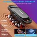 Upgraded 20-Head Massage Gun Set, Multi Head Massage Gun with 3 Modes & 30 Levels Intensities, Deep Tissue Massager Muscle Massage Guns for Body Muscle Pain Relief