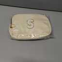 2025 Graduation Gifts for Her Women Girls,Personalized Belt Bag Waist Packs Trendy Fanny Pack Crossbody Bags,Initial White A,Cream Bag