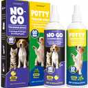 2 x Dog Potty Training Spray Set, Puppy Pee Training Spray, Indoor & Outdoor Potty Training for Dogs, Stops Urination & Marking, Dog Training Essentials, 5.75 fl oz, 2 Pack