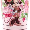 Tervis Traveler Disney Minnie Mouse Neo Chinese Floral Triple Walled Insulated Tumbler Travel Cup Keeps Drinks Cold & Hot, 20oz, Stainless Steel