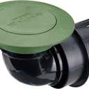 NDS 430 Pop-Up Drainage Emitter with Elbow and Adapter for 3 in. & 4 in. Drain Pipes, works with drainage systems including catch basins, Green Plastic