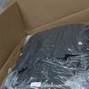 YFO Home Office Desk Chair Office Rubber Casters Ergonomic Computer Chair with Lumbar Support Adjustable Height Rolling Swivel Executive Task Armrests Chair Brown Leather (Mid Back)