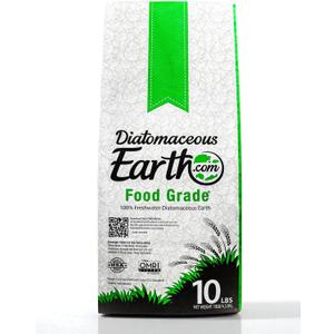 DiatomaceousEarth 10 LBS Food Grade Diatomaceous Earth - 100% Organic All Natural Diamateous Powder - Diametaceous for Humans is Safe Around Children