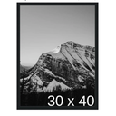 Frame It Easy 30 x 40 Black Frame