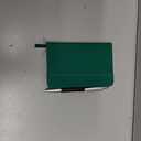 Rubberized Notebook 14x8cm with Elastic Tape (Green)