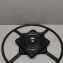 24 Inch Heavy Duty Recliner Chair Swivel Ring Base Kit with 10 inch Swivel Plate, Chair Replacement Parts Bottom Mechanism