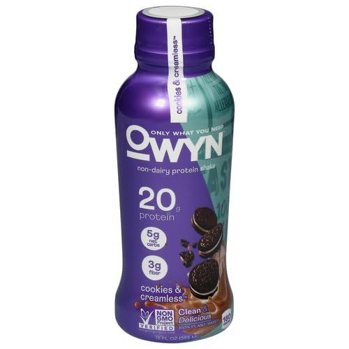 OWYN Non-Dairy Cookies & Creamless Protein Shake 12 fl oz.14/May/2026
