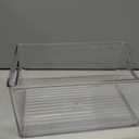 iDesign Stackable Clear Plastic Bin - Kitchen Organizers and Storage for Fridge and Pantry, 6-Pack