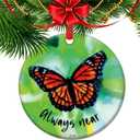 Always Near, Memorial Ornament, Sympathy Gift, Christmas Memorial, Loss of a Loved one Ornament - Anniversary of Passing, Thinking of You (C15)