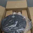 Dimmable Floor Lamp - 3 Lights Arc Floor Lamps for Living Room, 1000LM Modern Tall Standing Lamp With Beige Shades, Mid Century Tree Floor Lamp for Bedroom Office, 3 LED Bulbs Included - Brown