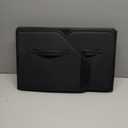 Car Organizers for Trunk for Suv Sedan, Leather Storage Box,Magnetic Lid,Collapsible and Adjustable,16.5 inches (Medium, Black)