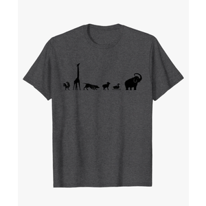 Animals Graphic T-Shirt Animal Lover Zoo Tee - Adult & Youth T-Shirt XS