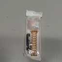 Mesime Compatible for Apple Watch Band with Screen Protector Case, Jewelry Replacement Bands 46mm 45mm 44mm 42mm 41mm 40 mm 38mm 2 Pack Protective Cover for iWatch Series 11/10/9/8/7/6/5/4/3/2/1/SE Women