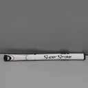 SuperStroke Zenergy Tour 3.0 17" Golf Putter Grip with No Taper Enhanced SPYNE Technology, New Multi-Zone Texturing and Tech-Port, Black/White