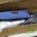 SUNCREAT Portable Outdoor Hammock with Stand, Heavy Duty Hammock with Carrying Bag, Soft Pillow, Balance Ropes, Dark Blue