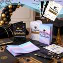 AmazingSpark 6 Set Graduation Gift Card Holder Class of 2026 University Gift Card Booklet with 5 Slots, Congratulations Grad Money Holder for High School College Graduates