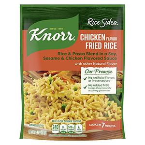 Knorr Rice Sides For a Tasty Rice Side Dish Chicken Fried Rice No Artificial Flavors, No Preservatives, No Added MSG 5.7 oz, 8 Pack Best By Jun. 03, 2026