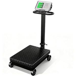 660lb Industrial Platform Scale with Wheels Foldable, LB/KG
Digital scale with high-definition display & price calculator; weighs luggage, packages & freight for shipping and mailing