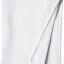 Vera Wang - Queen Blanket, Luxury Cotton Bedding, Super Soft Essentials with Waffle Weave Knit (Waffleweave White, Queen)