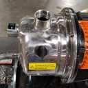 VEVOR 1 HP Shallow Well Pump with Pressure Tank, 1000 GPH, Automatic Irrigation Water Booster Pump with 130 ft Head Lift 20/40 PSI Pressure Switch, 304 Stainless Steel Pump Head for Home Garden Lawn