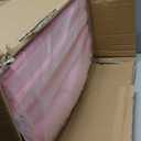 Pink Princess Toddler Couch, 2-in-1 Foldable Sofa Bed & Chair for Kids 1-5, Space-Saving for Small Rooms, Fits Multiple Spaces, Flexible Layout, Comfy Crystal Velvet, Playroom Gift