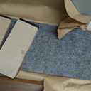 KIVY Dual Monitor Riser with Integrated Metal Shelf - Wooden desk shelf for top of desk - Wood monitor stand for desk 2 monitors / tv - Dual monitor stand riser for desk - Large Walnut Monitor Stand