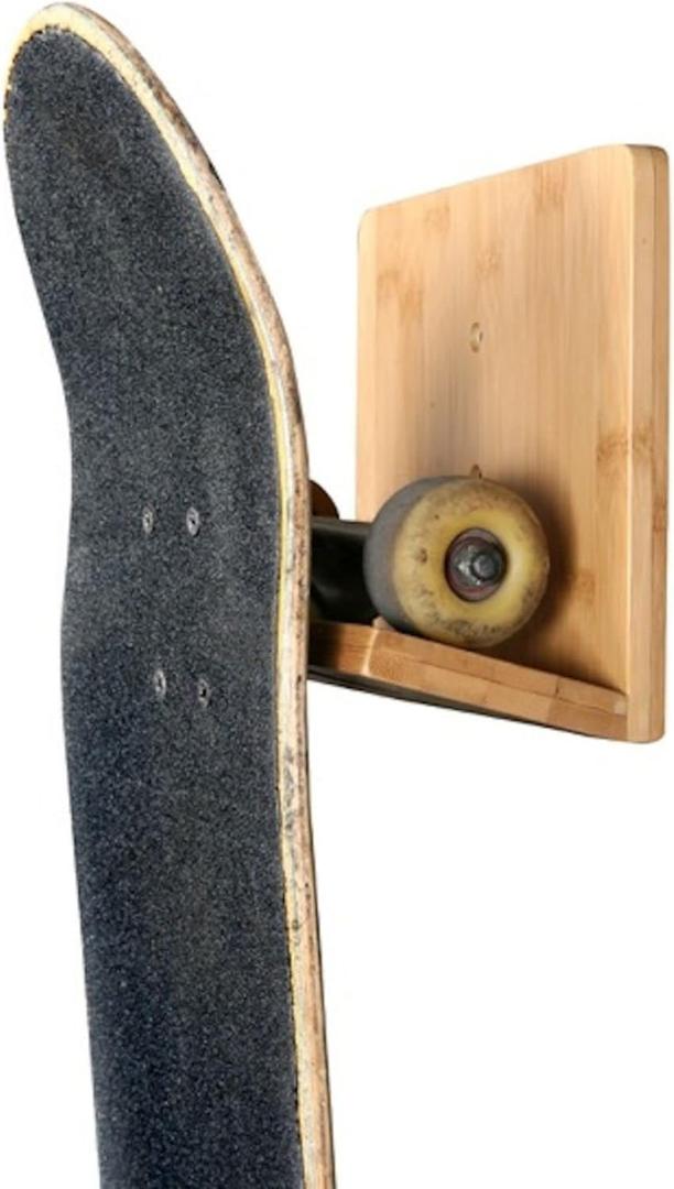 COR Surf Bamboo Skateboard Wall Rack