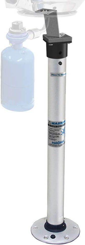 Magma Products, A10-184, A10-184 Double Locking Pedestal Mount for Marine Kettle Grills, Multi, One Size