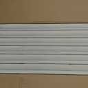 12 Piece Linen Fabric Peel and Stick Headboard, Upholstered Wall Mounted Headboard for Twin, 3D Anti-Collision Soundproof Self-Adhesive Wall Panel for Bedroom 23.62" x 9.84" (Khaki)