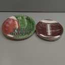 Football Party Supplies Kit Serve 25,Includes Touchdown Dinner Plates, Football Birthday Party Football Game Day Tailgate Party Decorations