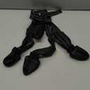 Waterproof Dog Boots for Small/Medium Dogs -Dog Paw Protectors Dog Suspender Boots Anti-Slip Pet Shoes for Outdoor Walking, Reflective Stay-On,Dirt-Proof Comfortable Booties (Black, S)