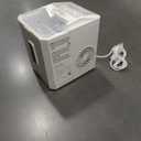 Aeitto Ice Makers Countertop, 26Lbs/24H, 9 Ice Cubes Release in 6 Mins, 2 Sizes of Bullet Ice Machine,Self-Cleaning Portable Ice Maker with Ice Scoop and Basket for Home Kitchen Office Bar RV, White