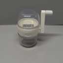 SYCOOVEN Nut Chopper Manual Nut Grinder Hand Crank For All Nuts Walnut Pecans, Hand Held Food Shredder Cutter Mincer Food Shredder Tool for Vegetables Fruits Nuts(White)