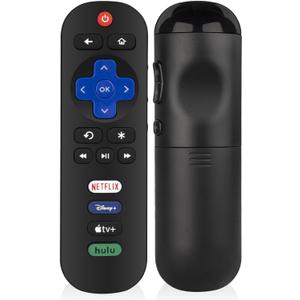 RC280 Remote Control for TCL TV Remote Replacement, No Programming Needed, Easy Install. Replacement Remote for TCL TV Models 55S21 65S451 43S451 50S451 55S451 75S451 85S451.