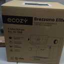 ecozy 4-in-1 Espresso Machine and Coffee Maker Combo with Milk Frother, Cold Brew & Over Ice, Interactive Touch Screen, Stainless Steel, Brezzano Elite Series for Cappuccinos, Lattes, Americanos