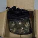 AuldHome Design Mercury Glass Finial Ornaments (Set of 12, Soda Glass, Small) Distressed Metal Antique Style Christmas Tree Decorations - 1.3 to 2-Inch Size