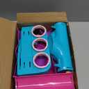 2-in-1 Rolling Ball & Car Ramp Race Track for Toddlers, Hammer Ball Drop Toy for Boys & Girls, Interactive Toys w/Sensor Lights - Montessori STEM Learning Toys - Brithday Gift for Kids 1-5+ Year Old (Pink + Purple + Cyan + Peach)