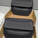 Car Seat Gap Filler 2 pack Car Gap Filler Seat Organizer Front Seat Leather Car Accessories for Women Men, Car Essentials for SUV Truck, Adjustable Seat Gap Filler Organizer for Phones, Keys, Cards (black)