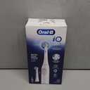 Oral-B Rechargeable Electric Toothbrush, iO2 Starter Kit, 3 Cleaning Modes, Automatic Pressure Sensor to Protect Gums, 2 Brush Heads, Pure White (1 Count (Pack of 1))