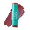 Thrive Causemetics Triple Threat Color Stick: Cream Blush Stick with Vitamin E, Evening Primrose Oil, Waterproof Smudge Proof Face Makeup Formula, Tessa (Berry Matte)