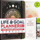 Life Mastery Planner - A 12 Month Journey to Crush Your Goals, Increase Productivity, Passion, Success & Happiness - Weekly & Monthly Life Planner, Habit-Tracker, Gratitude Journal & Organizer (Sunshine)