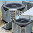 Air Conditioner Covers for Outside Units, 28" x 28" Central AC Cover, Top Universal Mesh Cover Defender for All Seasons