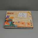 Gift for 1-2 Years Old Girl, Girl Toys with Magnetic Letters and Numbers, Portable Doodle Board Easel, Learning and Educational Toy for 1-2 Years Old Girls (Pink Red)