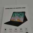 Case for iPad (A16) 11th Generation 11 Inch, for iPad 10th Generation 10.9 Inch -Magnetic Detachable Y-Shaped Cover, Clear 360 Rotating Backshell & Multi-Angle Stand, Auto Wake/Sleep, Black