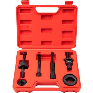 Pulley Puller Installer Kit, Power Steering Pump Pulley Removal Tool for Multi-Vehicle, Fits F/or/d, G/M, V/W and Ch/RYS/ler, Works with Steering Wheel Puller Kit for Power Steering Tasks
