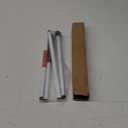 Baitaihem Folding Blind Cane Reflective Red Folding Walking Stick for Vision Impaired and Blind People