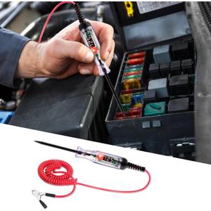 Automotive Test Light, 5-90V Digital LED Circuit Tester, Auto Bidirectional Light Tester with Voltage Display, Electrical Voltage Tester Car Digital Electric Pen Universal for Most Vehicles