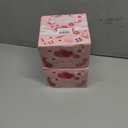 2 x Valentine's Day Gifts Party Favor 28Pcs Wooden Slices Card DIY Craft Heart Shape for Kids Crafts and Art Classroom Exchange (Heart, One Size)