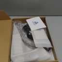 Ryuwanku Bathroom Faucet Brushed Nickel Modern Waterfall Bathroom Sink Faucet with Single Handle Suitable for 1 or 3 Holes,Supply Deck Plate and Hose